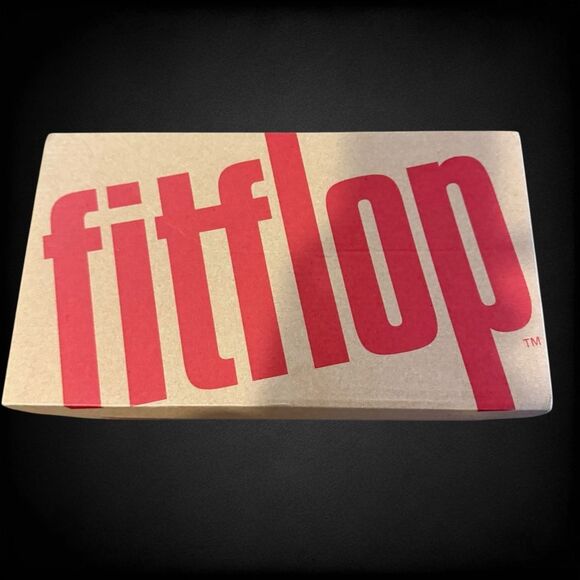 New Without Tags fitflop UberKnit Slip On Ballerina Sneakers Gray/Metallic 8 - Picture 4 of 6